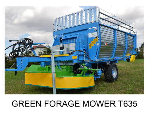 Green Forage Mower T635